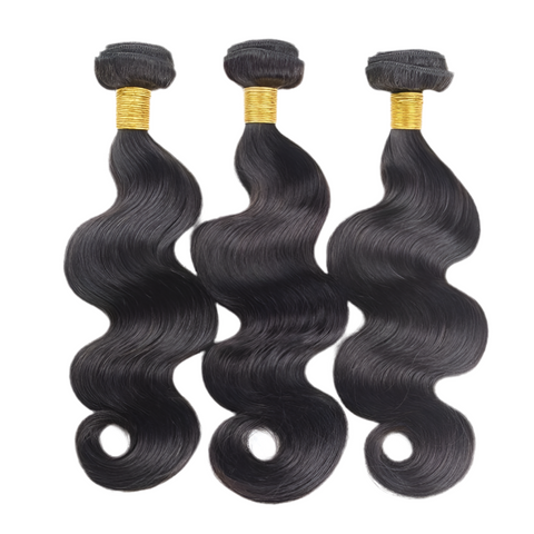 LALAS Hair Malaysian Body Wave 4 Pcs 100% Human Remy Hair Natural Color