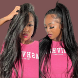 LALAS Hair Yaki Straight Hair Bundles 4PCS Natural Color 100% Human Hair