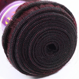 LALAS Hair 99J Burgundy Body Wave 100% Human Hair 1/3 PCS
