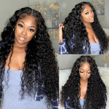LALAS Hair Water Wave Lace Frontal 7x5 100% Human Hair