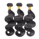 LALAS Hair Malaysian Body Wave 4 Pcs 100% Human Remy Hair Natural Color