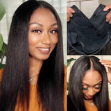 LALAS Hair  Perruque Clip-in V-Part, densité 150% - Glueless
