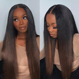 LALAS Hair Perruque Yaki U Part 100% Cheveux Naturels - Glueless