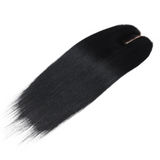 LALAS HAIR Closure T-Part Yaki Lisse – 150% Naturelle