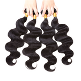 LALAS Hair Malaysian Body Wave 4 Pcs 100% Human Remy Hair Natural Color