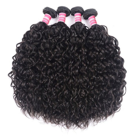 LALAS Hair Water Wave Weave Bundles 3PCS 100% Human Remy Hair