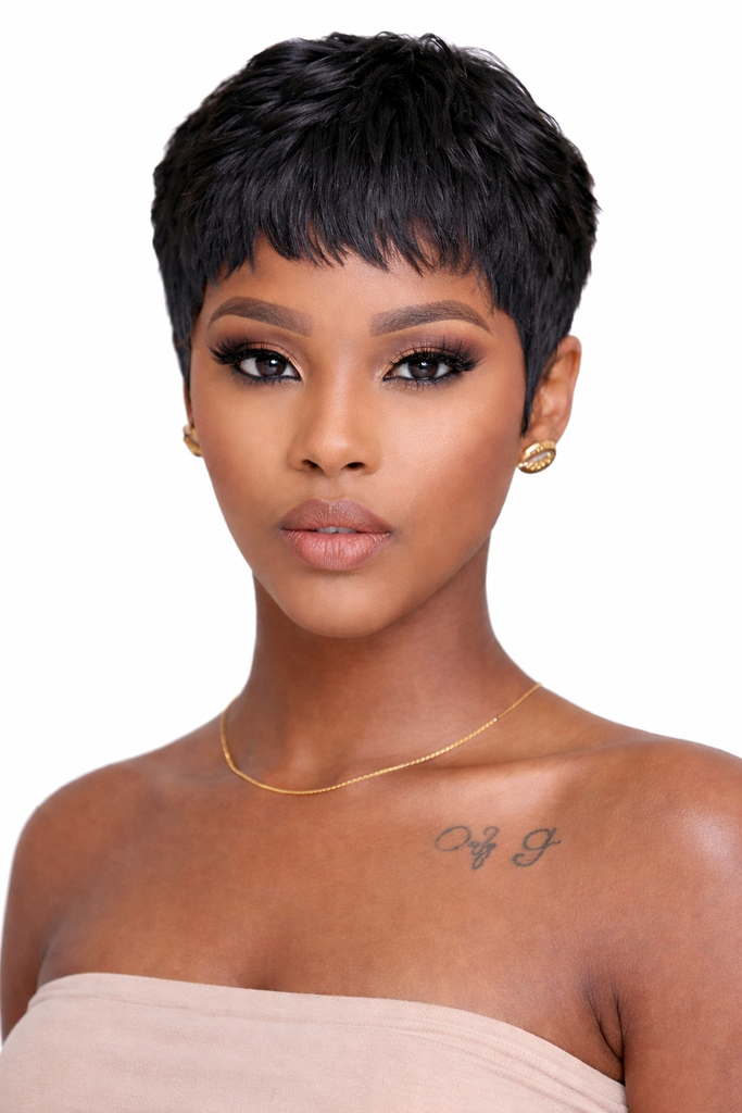 Pixie Cut Wig – 100% Human hair