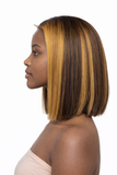 Perruque Ombré Miel – Lace Front 100% Raw Hair