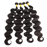LALAS Hair Malaysian Body Wave 4 Pcs 100% Human Remy Hair Natural Color