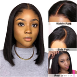 LALAS Hair 7x5 Pre Cut Lace Closure Wig Bob Wig Glueless Wig