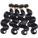 LALAS Hair Malaysian Body Wave 4 Pcs 100% Human Remy Hair Natural Color