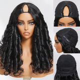 LALAS Hair Perruque V-Part Ondulations Naturelles - 150% Densité
