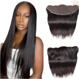LALAS HAIR Closure Frontale 13x4 Cheveux Brésiliens 100% Naturels