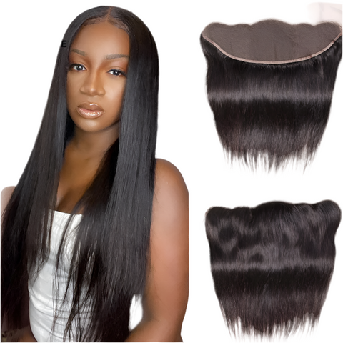 LALAS HAIR Closure Frontale 13x4 Cheveux Brésiliens 100% Naturels