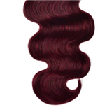 LALAS Hair 99J Burgundy Body Wave 100% Human Hair 1/3 PCS