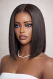 Perruque 13*4 Frontal Bob Wig 10" 100% Human Hair