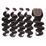 LALAS HAIR Extensions Péruviennes Ondulées Vierge avec Closure