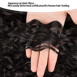 LALAS HAIR Ponytail Deep Wave Bouclé – Cordon Noir 100% Humain