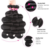 LALAS Hair Body Wave 100% Human Remy Hair Bundles 1/3Pcs