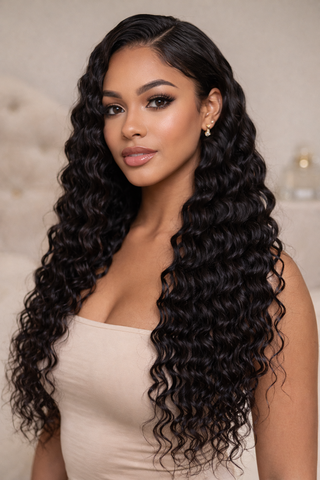 LALAS Hair "SDD RAW HAIR" Deep Waves Hair 100%  Indian Remy Hair
