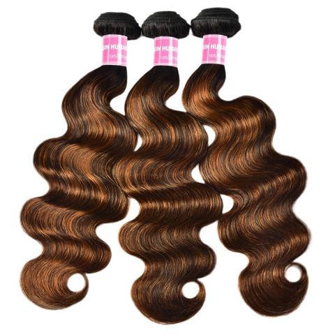 LALAS Hair FB30 Highlight Body Wave 1/3 Pcs 100% Human Hair