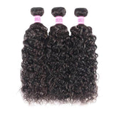 LALAS Hair 1/3 Pcs Bundles Water Wave 100% Remy Human Hair Natural Color