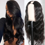 LALAS Hair Perruque U Part en Cheveux 100% Naturels - Glueless
