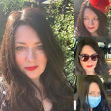 Topper Femme en Cheveux Humains Base Soie – Frange Aérée, Cheveux Européens Remy