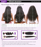 UNice Hair 5x5 HD Lace Closure Brazilian Straight Hair Lace Closure Virgin Human Hair Closure 4"x4" Swiss Lace 1 PCS