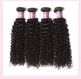 Unice Hair Peruvian Curly Hair Bundles 1 Piece Human Hair Extensions 8"-26" 100% Remy Human Hair Weave Bundles Natural Color