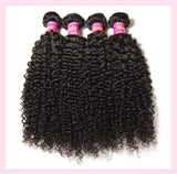 Unice Hair Peruvian Curly Hair Bundles 1 Piece Human Hair Extensions 8"-26" 100% Remy Human Hair Weave Bundles Natural Color