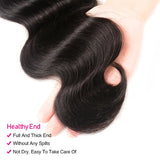 UNice Hair 30 inch Body Wave Bundles Peruvian Hair Bundles 100% Human Hair Extension Virgin Hair Weave Natural Color 1/3/4 Piece