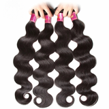 LALAS Hair Malaysian Body Wave 3PCS Natural Color 100% Human Remy Hair