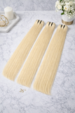 EXTENSIONS TISSAGE - BLOND PLATINE CHAUD #613