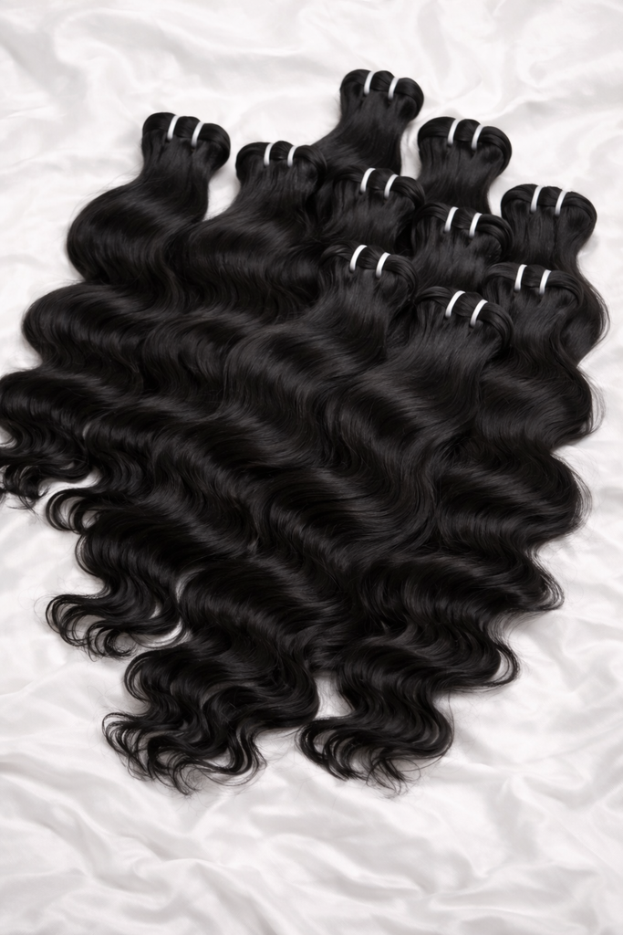 RAW HAIR  Lot 10 Paquets - Ondulés - Revendeurs