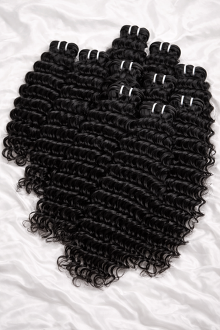 RAW HAIR  Lot 10 Paquets - Bouclés - Revendeurs