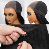 LALAS HAIR Perruque Yaki Bob 7x5 – Cordon, Glueless, Pré-Cut
