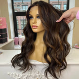 LALAS Base en Soie 5x5, Cheveux Humains Européens