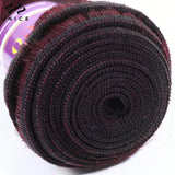 UNICE Hair 99J Burgundy Body Wave Bundles 100% Human Hair Pre Colored Hair Bundles 1/3/4 PCS Deal 100G Per Bundle Sew In Weaves
