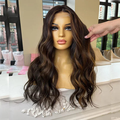 LALAS Base en Soie 5x5, Cheveux Humains Européens
