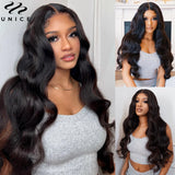 UNice Bye-Bye Knots Wig 7x5 Inch Lace Wig Pre Bleached Pre Plucked Pre Cut Lace Front Wig Real Glueless Wear Go Wigs