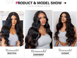 UNice Bye-Bye Knots Wig 7x5 Inch Lace Wig Pre Bleached Pre Plucked Pre Cut Lace Front Wig Real Glueless Wear Go Wigs