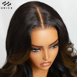Unice Hair Chestnut Brown Loose Wave Wig 7x5 Lace Pre Cut Pre Bleached Glueless Wig Human Hair Ready To Wear Go Wig 150% Density