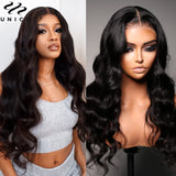UNice Bye-Bye Knots Wig 7x5 Inch Lace Wig Pre Bleached Pre Plucked Pre Cut Lace Front Wig Real Glueless Wear Go Wigs