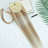 LALAS HAIR Ponytail Brun Chocolat #2 – Clip-in 14–22” Naturel