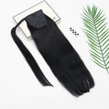 LALAS HAIR Ponytail Brun Chocolat #2 – Clip-in 14–22” Naturel