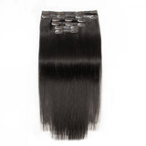 LALAS HAIR Extensions Clip à Bande Fine – Remy 6pcs 120g