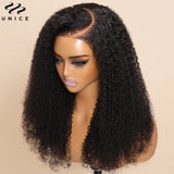 Perruque Kinky Curly 7x5 en Cheveux Humains – 200% Densité,