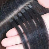 LALAS HAIR Tape-in Mini Extensions – 10 Pièces Invisibles Pour Tempes