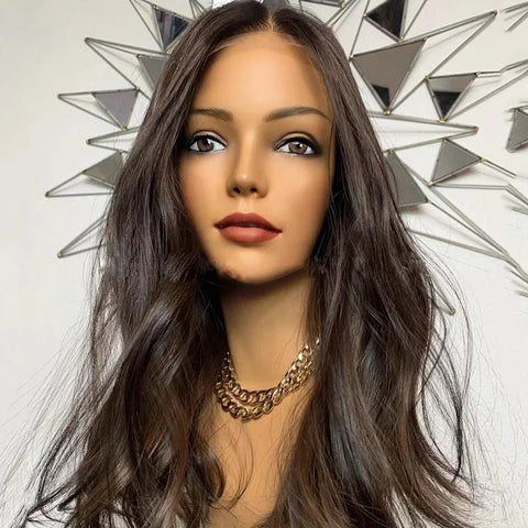 LALAS Perruque – Base 5x5 HD – Cheveux Européens Pré-épilés